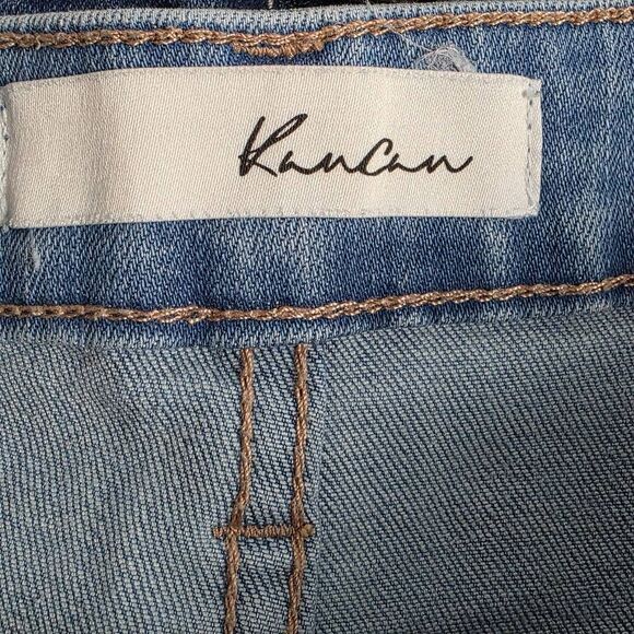 KanCan Distressed Light Wash Skinny Jeans Women 11/29 - Picture 7 of 11
